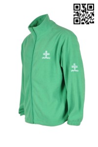 Z228 stand collar embroidery sweatshirts,  sherpa jacket